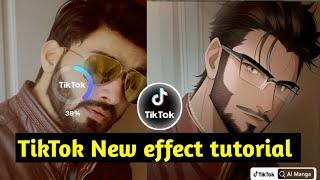 TikTok New Trending Effect Tutorial | Ai manga effect Not working