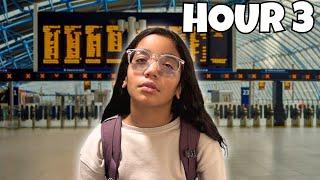 24 HOURS AT THE AIRPORT! *holiday chaos*