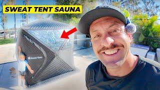 This is the NEW Sweat Tent Sauna, & its a Game Changer!