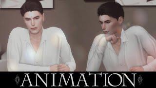 [AC] Conversational animations at the table (Male)| Разговорные анимации за столом. (Мужские)