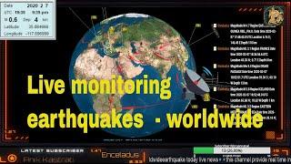 Live monitoring  earthquakes   ️covid 19 is not the only thread  ️ M 6.5 CRETE, GREECE