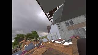 Vr tornado experience reversed