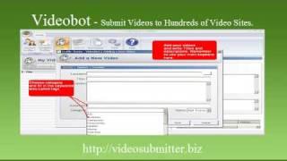 Video Submitter Submit Videos To Multiple Sites With Just A Few Clicks