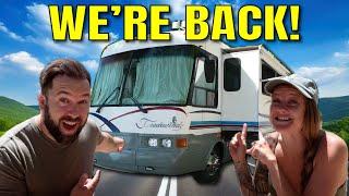 We moved into an RV...AGAIN! Our Vintage Class A Motorhome