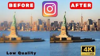 How to Fix Blurry Stories On Instagram I Upload HD Instagram Stories (2024)