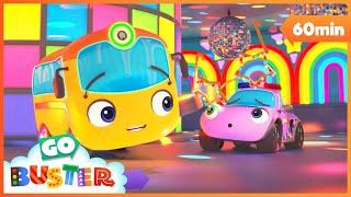 The Disco Tunnel Detectives | Go Buster - Bus Cartoons & Kids Stories