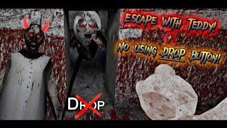 Granny 1.8.1 Escape With Teddy + No Using DROP Button, Extreme - Nightmare [ Sewer escape ].