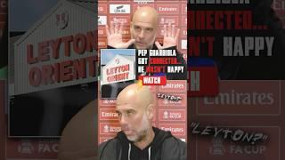 “It’s Orient…NOT Leyton!” | Pep Guardiola got CORRECTED during Press Conference 