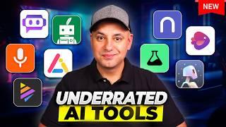 9 Underrated AI Tools You’ll Wish You Found Sooner