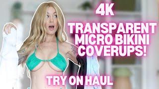 See-Through Try On Haul | Transparent Lingerie and Clothes | Try-On Haul At The Mall