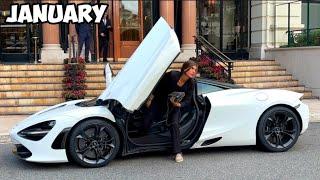 JANUARY CRAZIEST SUPERCARS #millionaire #billionaire #supercars