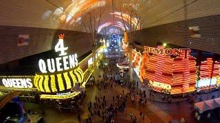 SlotZilla Zipline Zoomline over Fremont Street in Downtown Las Vegas