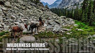 Wyoming Wind River Pack Trip  into the High Country