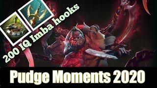 Dota 2 Pudge Moments 2020 | Best HOOKS Compilation [7.27]