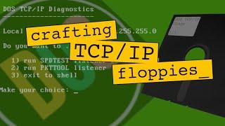 Crafting TCP/IP DOS Boot Disks for Retro Networking Adventures