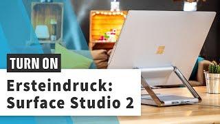 Surface Studio 2: Zocken, zeichnen, Videos schneiden – was geht?