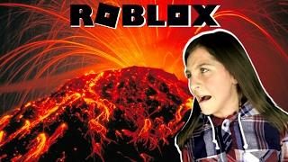 I AM ONE with the Volcano - Roblox Natural Disaster