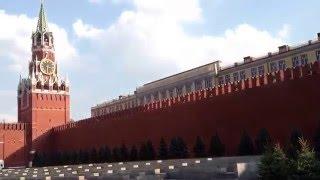 Red square Lenin memorial Moscow Russia