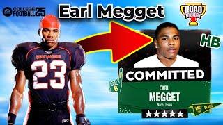 I Put EARL MEGGET in College Football 25! (The Longest Yard)