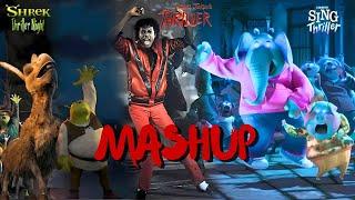 Michael Jackson, Sing, and Shrek THRILLER Mashup (Music Video)