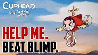 Cuphead : How to Beat Unicycling Blimp Boss (Hilda Berg)