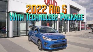 New 2022 Kia Rio S with Technology Package