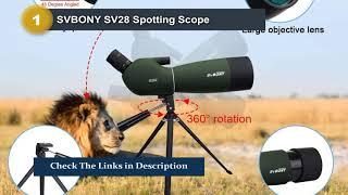 Top 5: Best Svbony Spotting Scope 2023 [Tested & Reviewed]