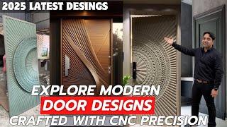 2D & 3D CNC Doors: Latest Designs in HDHMR & WPC by Decostic