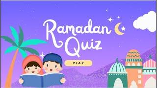 Ramadan Quiz for Kids