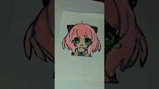 Anya art #anime #anya #art #drawing #shorts  #trendingshorts #craftykitty