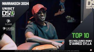 Ahmed Sylla, ses meilleures mains au tournoi de poker UDSO Marrakech