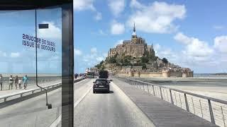 Road to Mont Saint-Michel