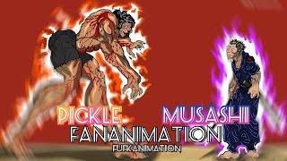 Pickle vs Musashi full fight|| Пикл против мусаши полный бой