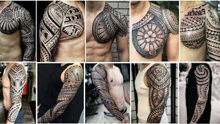 Shoulder Tattoos For Men Full sleeve tribal tattoo ideas for men