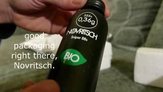 Novritsch Bio Sniper BB's unboxing 2018 | Austrian Stock