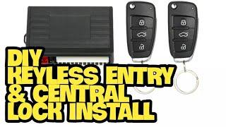 DIY KEYLESS ENTRY AND CENTRAL LOCK INSTALL - 94-97 HONDA ACCORD