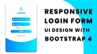 Responsive Login Form | Signup Form | Bootstrap 4 Login Form Design | HTML5 | CSS3 | Code4Education