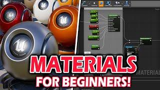 Unreal Engine 4 MATERIALS TUTORIAL FOR BEGINNERS AND NEWBIES