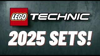 You Won't Believe What's Coming in Lego Technic 2025 Sets!