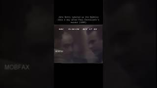 John Gotti labeled the new Gambino boss a day after Paul Castellano’s death (1985)
