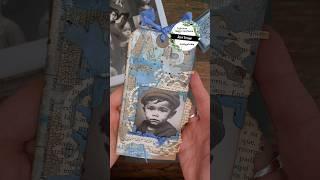 Blue boy tag with gudrunshappyjournals digital kit