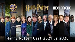 Harry Potter Cast 2001 vs 2026 | Warner Brothers vs HBO Max