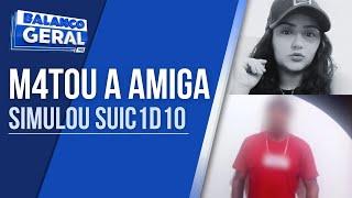 HOMEM É PRESO APÓS MATAR AMIGA E SIMULAR SU*C*DI0