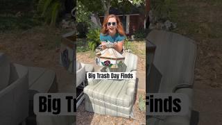 Big Trash Day Finds! Omg!!! #shorts #bigtrashday #wow #home #shortsfeed #trashfinds #furnitureflip