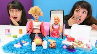 Sevcan ve Ümit ile Barbie videoları. Olamaaaz! Barbie Ken ile ayrılınca kilo alıyor!