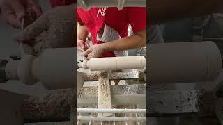 Turning out glove mallets for our friends at The Glove Lab! #woodworking #baseballglove #baseball