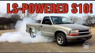 LS-swapped S10 part 2...Dyno and Burnouts!