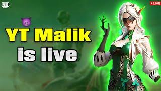 Pubg Mobile live sream with yt malik live