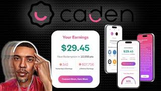 Caden App | Control your Data. Learn from your Data. Earn Real Money For Your Data 