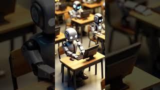 Generated by AI: Robot class 2#ai #motivation #aiart #passion #robot #relaxing